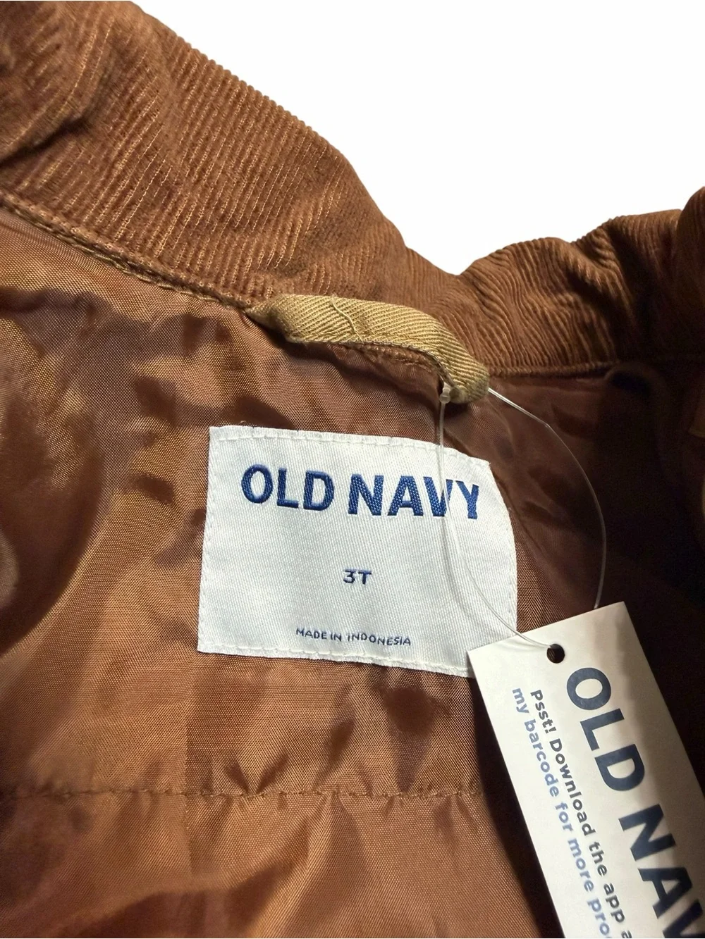 NWT Old Navy Unisex Full-Zip Barn Jacket for‎ Toddler | Size 3T